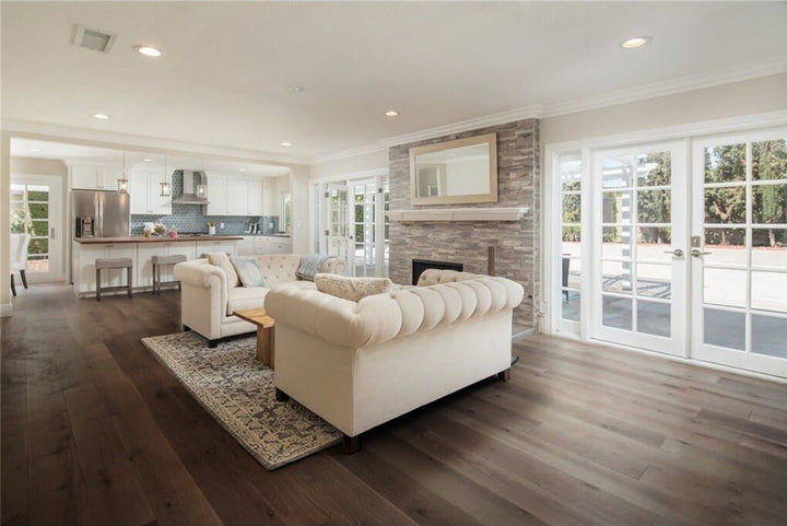 Baltic Oak Engineered Hardwood Flooring — Black Chocolate